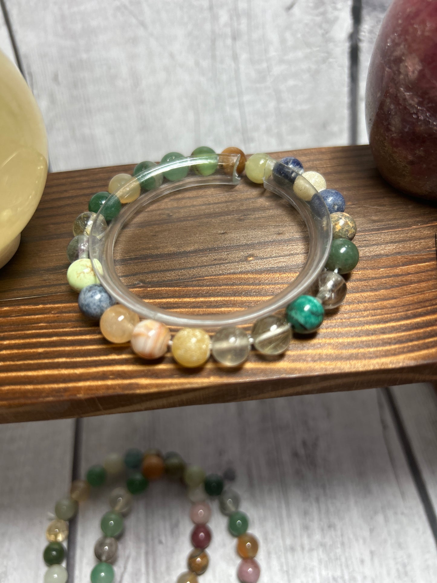 8mm Crystal Mix Bracelet