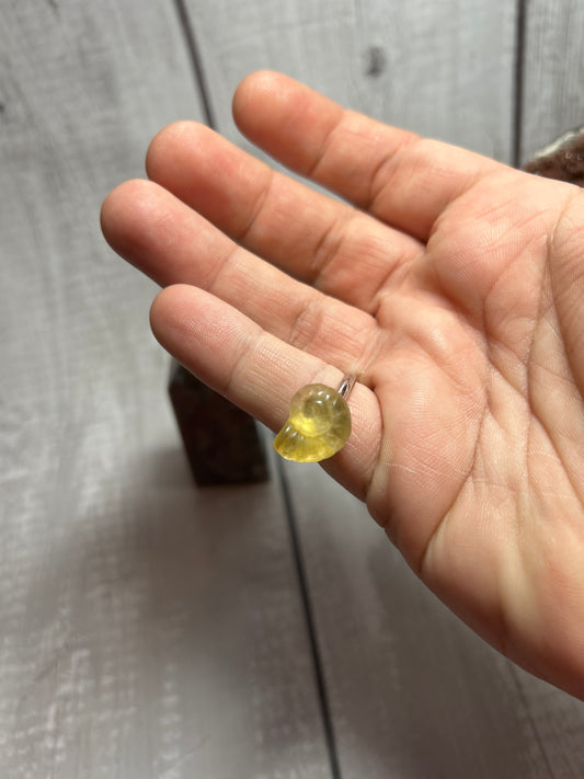 Fluorite Shell Ring