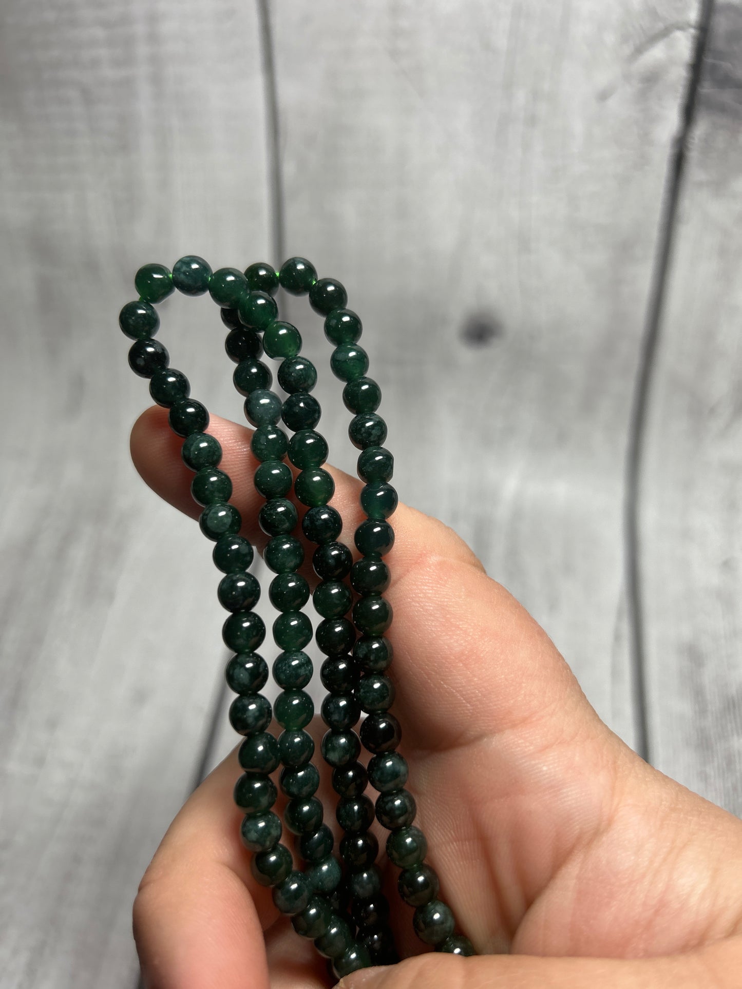 Blue Water Jade Necklace