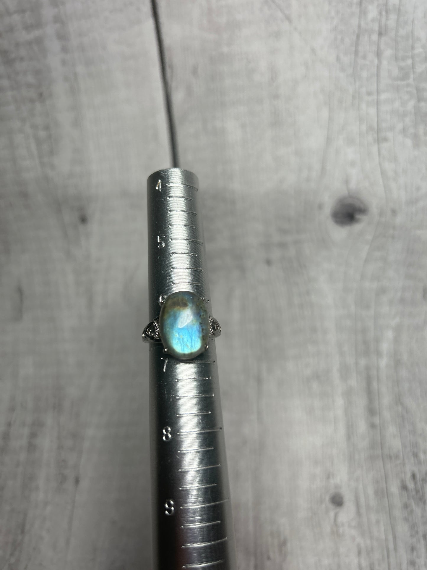 Labradorite Copper Ring