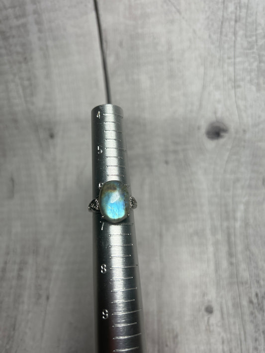 Labradorite Copper Ring