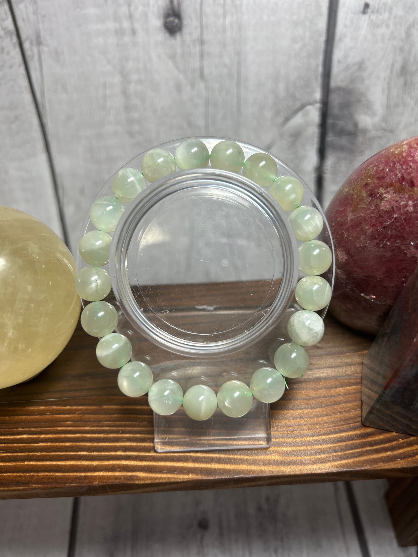 Green Moonstone Bracelet