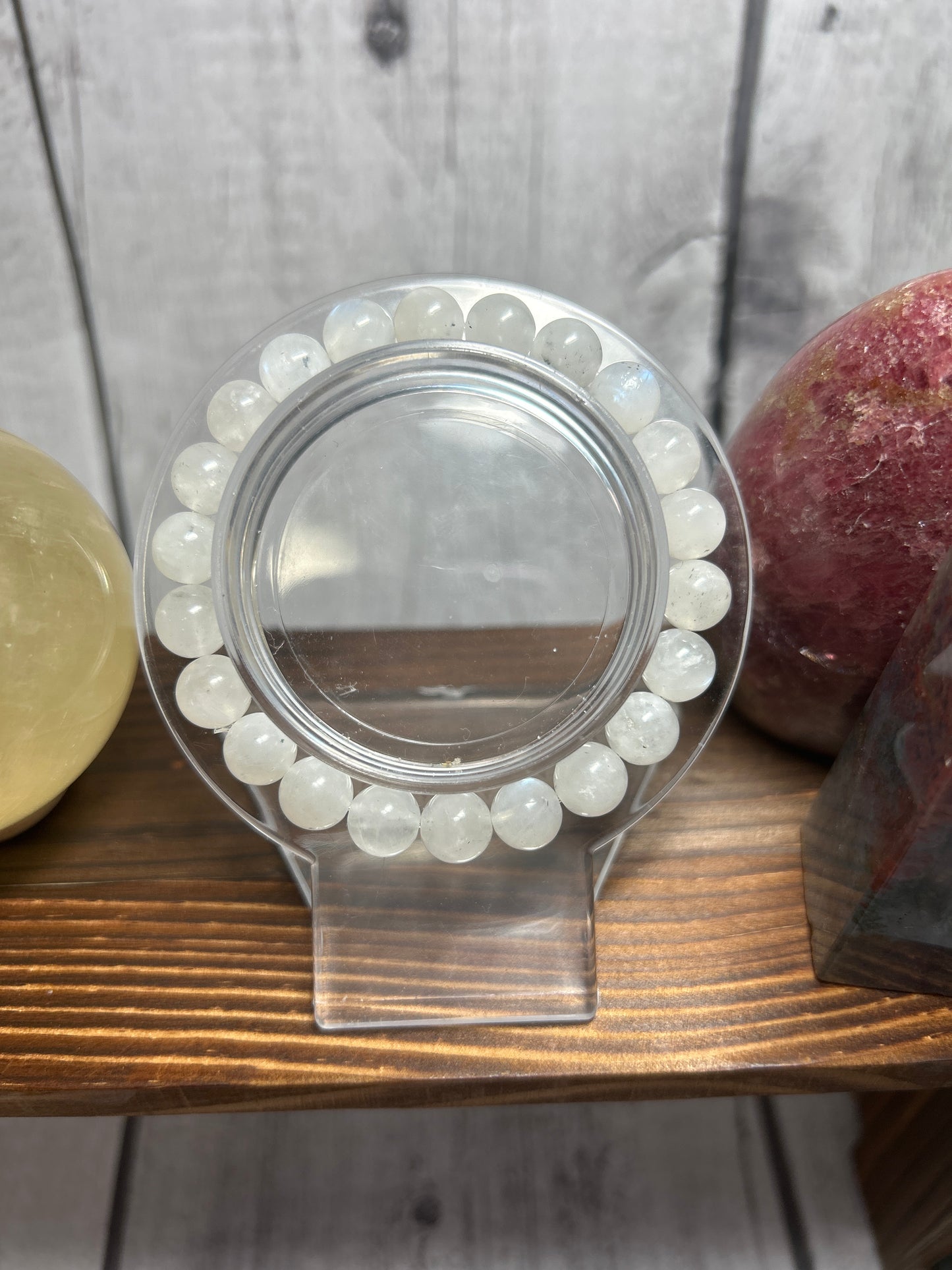 Flashy Moonstone Bracelet