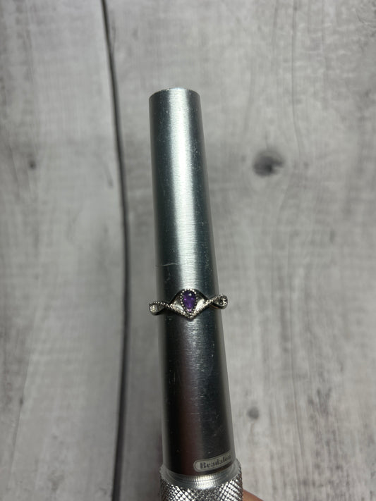 Amethyst Adjustable Ring